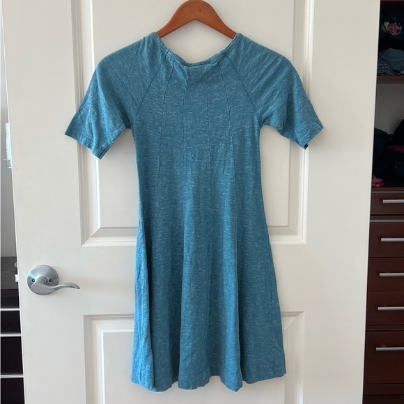 Ganni Cotton Slub A-Line Swing Dress - Picture 5 of 13